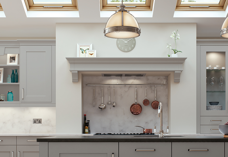 georgia-painted-light-grey-kitchen-mantle-shelf